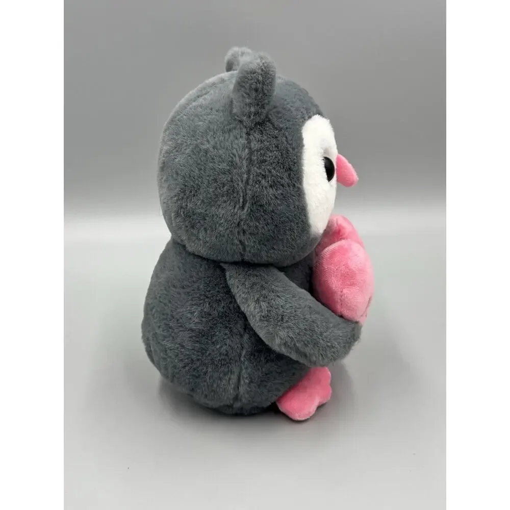 Adorable Owl Plush Holding Pillow You’re Owlsome 9” Stuffed Animal Wild Hippo